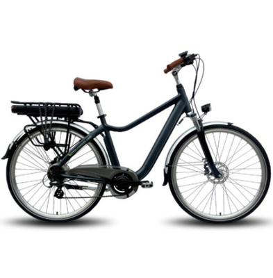 จักรยานไฟฟ้าแบบพกพาแบบล้อ 700C จักรยานแบบไม่ใช้แบตเตอรี่