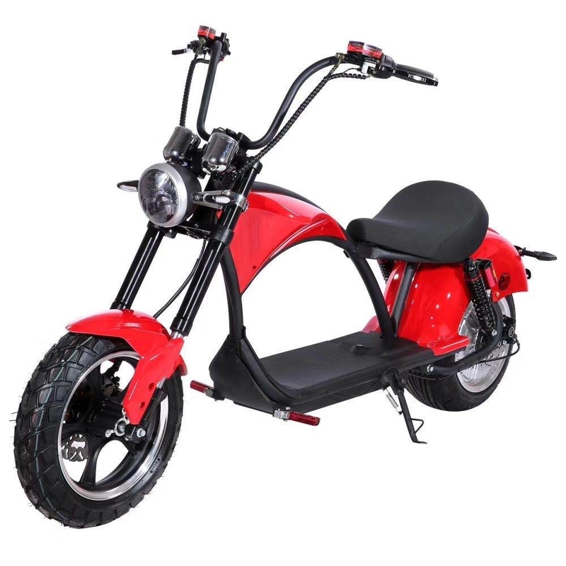 pl80146004 big wheel citycoco electric scooter black off road 2000w shock absorber