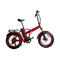 จักรยานไฟฟ้าพับอลูมิเนียมน้ำหนักเบาพร้อมที่นั่งเด็กทรงพลัง 55km H