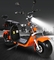 จักรยานยนต์สกู๊ตเตอร์ไฟฟ้าขนาดเล็ก E Bike 72v 60km EEC COC Citycoco 1500w Fat Tyre