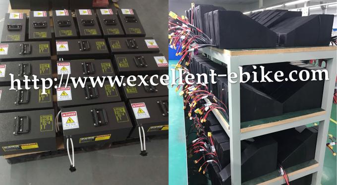 48v ไขมันยางจักรยานไฟฟ้า 20 นิ้ว 500w 40 Mph แบตเตอรี่ขับเคลื่อนด้วยยางหนา 18