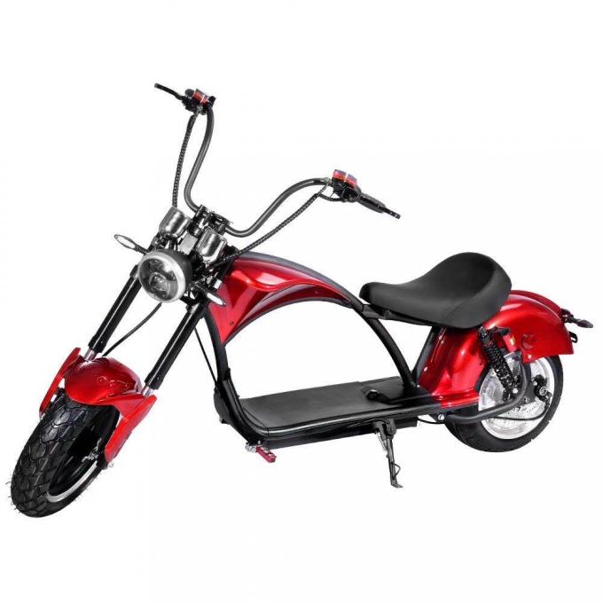 ล้อใหญ่ Citycoco Electric Scooter Black Off Road 2000w โช้คอัพ 7