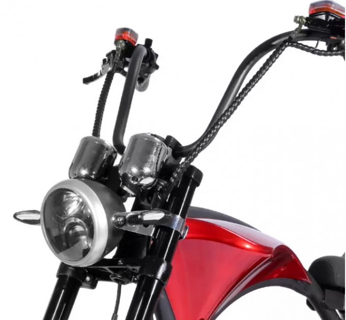 ล้อใหญ่ Citycoco Electric Scooter Black Off Road 2000w โช้คอัพ 16