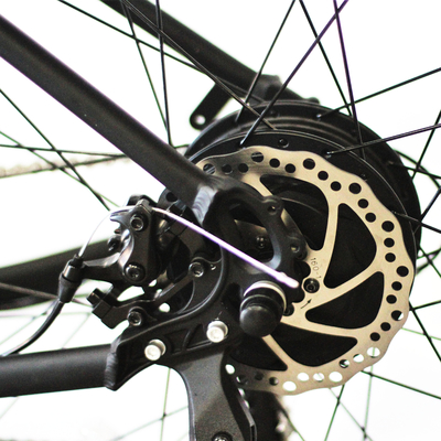 27.5 นิ้ว Fat Tyre Electric Dirt Bikes มอเตอร์ไร้แปรงถ่านที่ซ่อนอยู่
